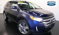 ***20 CHROME WHEELS***, ***ADAPTIVE CRUISE***, ***CLEAN CAR FAX***, ***MOONROOF***, ***NAVIGATION***, and ***ONE OWNER***. All Wheel Drive! Ford has outdone itself with this terrific 2011 Ford Edge. Refinement at this price just doesn't get any better!