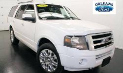 ***CLEAN CAR FAX***, ***HEADREST DVD ENTERTAINMENT***, ***MOONROOF***, ***NAVIGATION***, ***ONE OWNER***, ***REMOTE START***, and ***WHITE PLATINUM***. Imagine yourself behind the wheel of this superb 2011 Ford Expedition. New Car Test Drive called it