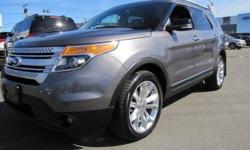 ""FORD CERTIFIED"", ""ONE OWNER"", ""CLEAN CAR FAX"", 2011' Ford Explorer XLT, 4D Sport Utility, 3.5L V6 Ti-VCT, 6-Speed Automatic with Select-Shift, 4 Wheel drive, Sterling Gray Metallic, Medium Light Stone w/Leather-Trimmed Heated Bucket Seats, Comfort
