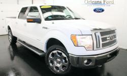 ***6.5' BOX***, ***CLEAN CAR FAX***, ***ECOBOOST***, ***LARIAT***, ***MOONROOF***, ***NAVIGATION***, ***OFF ROAD PKG***, ***ONE OWNER***, and ***TWENTY INCH CHROME WHEELS***. Ford's F-series is a truck that earns its keep. The backbone of this truck