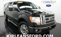 ***3.5L ECOBOOST V6***, ***LARIAT***, ***DEALER MAINTAINED***, ***SOLD HERE NEW***, ***MAX TRAILER TOW***, ***OFF ROAD PKG***, ***6.5' BOX***, and ***MATCHING CAP***. Ford has outdone itself with this hardy 2011 Ford F-150. It just doesn't get any better