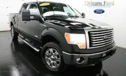 ***ECOBOOST V6***, ***MAX TRAILER TOW***, ***CHROME PACKAGE***, ***CONVENIENCE PACKAGE***, ***6.5' BOX***, ***SYNC***, ***SIRIUS RADIO***, and ***POWER SEAT***. Want to stretch your purchasing power? Well take a look at this durable 2011 Ford F-150. Enjoy