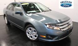 ***CLEAN CAR FAX***, ***MOONROOF***, ***ONE OWNER***, and ***SYNC***. Wow! What a sweetheart! The Orleans Ford Mercury Inc Advantage! Are you looking for a wonderful value in a vehicle? Well, with this charming 2011 Ford Fusion, you are going to get it..