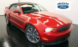 ***#1 CALIFORNIA SPECIAL***, ***CLEAN CAR FAX***, ***FORD EXECUTIVE VEHICLE***, ***LOOK BEST PRICE***, ***ONE OWNER***, ***RED CANDY METALLIC***, and ***SHAKER 1000 STEREO***. There isn't a better priced 2011 Ford Mustang that is as nice as this one right