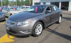 FORD CERTIFIED, 2011' Taurus SEL, 4D Sedan, Duratec 3.5L V6, 6-Speed Automatic with Select-Shift, Front Wheel Drive, Sterling Gray Metallic, Charcoal Black w/Heated Leather Front Bucket Seats, 18 Alloy wheels, 6 Speaker AM/FM Stereo/Single CD/MP3 Capable,
