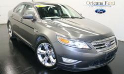 ***CLEAN CAR FAX***, ***HEATED/COOLED SEATS***, ***MOONROOF***, ***NAVIGATION***, ***ONE OWNER***, and ***SONY AUDIO***. Turbo! AWD! Confused about which vehicle to buy? Well look no further than this superb-looking 2011 Ford Taurus. This scalding-hot