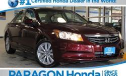 Honda Certified. Red and Ready! Hurry in! Only one owner, mint with no accidents!**NO BAIT AND SWITCH FEES! brbrThis 2011 Accord is for Honda fans looking high and low for a great, low-mileage gem. It will allow you to dominate the road with style, and