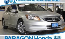 Honda Certified. Silver Bullet! Call and ask for details! Only one owner, mint with no accidents!**NO BAIT AND SWITCH FEES! brbrYou'll be hard pressed to find a cleaner 2011 Honda Accord than this fuel-efficient ride. Honda Certified Pre-Owned means you