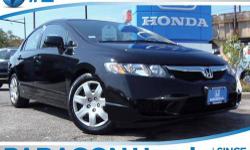 Honda Certified. Black Knight! Perfect car for today's economy! Only one owner, mint with no accidents!**NO BAIT AND SWITCH FEES! Are you interested in a simply great car? Then take a look at this charming 2011 Honda Civic. New Car Test Drive said