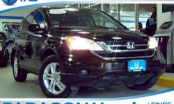 Honda Certified and AWD. Black Beauty! Only one owner! Only one owner, mint with no accidents!**NO BAIT AND SWITCH FEES! Your quest for a gently used SUV is over. This great-looking 2011 Honda CR-V has only had one previous owner, with a great track