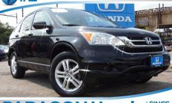 Honda Certified and AWD. One-owner! Black Knight! Only one owner, mint with no accidents!**NO BAIT AND SWITCH FEES! Don't pay too much for the attractive SUV you want...Come on down and take a look at this gorgeous 2011 Honda CR-V. Honda Certified