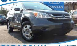 Honda Certified and AWD. Get Hooked On Paragon Honda! Get ready to ENJOY! Only one owner, mint with no accidents!**NO BAIT AND SWITCH FEES! This is your chance to be the second owner of this superb 2011 Honda CR-V, kept in great condition by its original