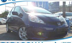 Honda Certified. Economy smart! Super gas saver! Only one owner, mint with no accidents!**NO BAIT AND SWITCH FEES! This great-looking 2011 Honda Fit is the car that you have been hunting for. It will take you where you need to go every time...all you have