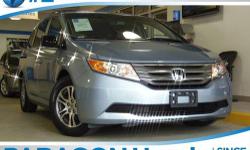Honda Certified. Join us at Paragon Honda! Perfect Color Combination! Only one owner, mint with no accidents!**NO BAIT AND SWITCH FEES! Are you interested in a simply great van? Then take a look at this stunning 2011 Honda Odyssey. This is a wonderful