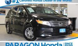 Honda Certified. Back in Black! ATTENTION!!! Only one owner, mint with no accidents!**NO BAIT AND SWITCH FEES! brbrConfused about which vehicle to buy? Well look no further than this attractive 2011 Honda Odyssey. A very nice ONE-OWNER vehicle, at a