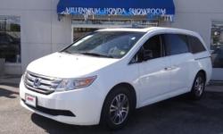 2011 Honda Odyssey EX-L V6 - Bluetooth - Heated Leather Seats -7 Passenger - Roof Rails - - Moonroof - Power Sliding Doors - Power Tailgate - Very Clean - 1 Owner - Clean CarFax! 2011 Honda Odyssey EXL 4dr Mini-Van (3.5L 6cyl). Loaded, 7- Passenger