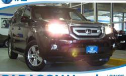 Honda Certified and 4WD. Great gas mileage for an SUV! Fuel Efficient! Only one owner, mint with no accidents!**NO BAIT AND SWITCH FEES! How enticing is this attractive, one-owner 2011 Honda Pilot? Consumer Guide Midsize SUV Best Buy. Honda Certified