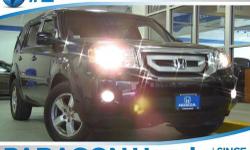 Honda Certified and 4WD. Terrific fuel efficiency for an SUV! Navigation! Only one owner, mint with no accidents!**NO BAIT AND SWITCH FEES! How do you beat the price at the pump? Just try this this fuel-efficient 2011 Honda Pilot on for size, that's how.
