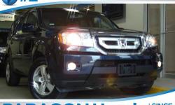 Honda Certified and 4WD. Super gas saver! Great fuel economy! Only one owner, mint with no accidents!**NO BAIT AND SWITCH FEES! This 2011 Pilot is for Honda fans looking the world over for that perfect, fuel-efficient SUV. New Car Test Drive said,