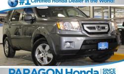 Honda Certified and 4WD. The Paragon Honda Advantage! Stroll on down here! Only one owner, mint with no accidents!**NO BAIT AND SWITCH FEES! brbrAre you still driving around that old thing? Come on down today and get into this charming 2011 Honda Pilot!