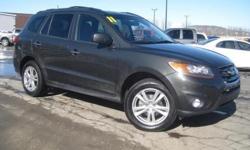 ***CLEAN VEHICLE HISTORY REPORT***, ***ONE OWNER***, ***PRICE REDUCED***, and SUNROOF. Santa Fe Limited, 3.5L V6 DOHC 24V, AWD, and Gray. Creampuff! This attractive 2011 Hyundai Santa Fe is not going to disappoint. There you have it, short and sweet! It