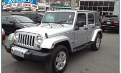 JEEP CERTIFICATION INCLUDED!! NO HIDDEN FEES!! CLEAN CARFAX!! NAV!! SAHARA!! Central Avenue Chrysler is honored to present a wonderful example of pure vehicle design... this 2011 Jeep Wrangler Unlimited Sahara only has 30,160 miles on it and could