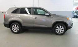 Sorento LX, Sport Utility, 2.4L I4 DOHC Dual CVVT, 6-Speed Automatic with Sportmatic, Tuscan Olive, Gray Tricot Fabric, Alloy wheels, CLEAN VEHICLE HISTORY....NO ACCIDENTS! NEW TIRES and REMAINDER OF FACTORY WARRANTY. THIS PLATINUM LINE VEHICLE INCLUDES *
