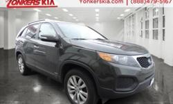 Clean carfax** 2011 KIA Sorento LX with a 3.5L, V6 engine. AWD, 3rd row seats, bluetooth, satellite radio and so much more. Yonkers Kia is the largest volume Kia dealership in the Tri-State area. We've achieved this by making sure all our customers are