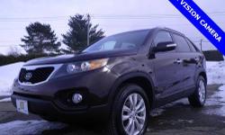 Sorento EX, 4D Sport Utility, 6-Speed Automatic with Sportmatic, 4WD, 100% SAFETY INSPECTED, ABS brakes, Alloy wheels, Electronic Stability Control, Front dual zone A/C, Heated door mirrors, HEATED SEATS, Low tire pressure warning, REAR VISION CAMERA,