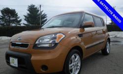 4D Hatchback, 2.0L 4-Cylinder CVVT, FWD, 100% SAFETY INSPECTED, NEW AIR FILTER, NEW ENGINE OIL FILTER, ONE OWNER, SERIUS SATTELITE RADIO, and SERVICE RECORDS AVAILABLE. Wow! What a nice smaller car. This fantastic-looking and fun 2011 Kia Soul has a great