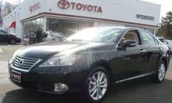 2011 LEXUS ES350-V6-AUTOMATIC-FWD. BLACK, TAN LEATHER INTERIOR, NAVIGATION, REAR BACK UP CAMERA, HEAT/COOL VENTILATED SEATS, ALLOY WHEELS. VERY SHARP AND CLEAN. FINANCING AVAILABLE. THIS VEHICLE ALSO RECEIVES OUR EXCLUSIVE LIFETIME POWERTRAIN WARRANTY.