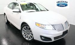 ***20"" CHROME WHEELS***, ***ALL WHEEL DRIVE***, ***CLEAN CAR FAX***, ***MOONROOF***, ***NAVIGATION***, ***ONE OWNER***, and ***WHITE PLATINUM TRI COAT***. If you are looking for a one-owner car, try this gorgeous-looking 2011 Lincoln MKS and rest assured