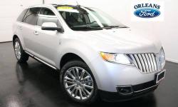 ***ACCIDENT FREE CARFAX***, ***ADAPTIVE CRUISE***, ***NAVIGATION***, ***ONE OWNER***, ***PREMIUM SOUND***, ***REAQUIRED VEHICLE***, and ***VISTA ROOF***. Who could say no to a truly fantastic SUV like this wonderful-looking 2011 Lincoln MKX? Life is full
