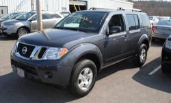 4WD. All the right ingredients! Come to the experts! Your quest for a gently used SUV is over. This fantastic-looking 2011 Nissan Pathfinder has only had one previous owner, with a great track record and a long life ahead of it. Climb into this great