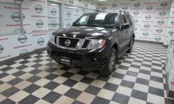 You can expect a lot from the 2011 Nissan Pathfinder! Stylish and sophisticated, this SUV grips the pavement with authority! It includes power seats, front fog lights, a trailer hitch, and leather upholstery. Under the hood you'll find a 6 cylinder engine