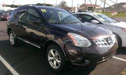 Drivers only for this dominant and agile 2011 Nissan Rogue . It comes equipped with these options: Electronic Brake Force Distribution (EBD) & Brake Assist (BA), 2.5L DOHC SMPI 16-valve I4 engine, Continuously Variable Transmission (CVT), Front/rear