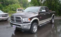 This truck was bought here new and was very well kept, so buy with confidence! It's a Laramie Crew 4x4 with the 6.7 turbo diesel (no DEF needed), power windows & locks, custom leather seats with front buckets, running boards, sunroof, am/fm/cd with