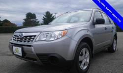 Forester 2.5X, 4D Sport Utility, 2.5L 4-Cylinder DOHC 16V VVT, 4-Speed Automatic, AWD, Gy, 100% SAFETY INSPECTED, ONE OWNER, and SERVICE RECORDS AVAILABLE. Bill McBride Chevrolet Subaru is pumped up to offer this red-hot 2011 Subaru Forester. Designated