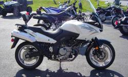 2011 Suzuki V-Strom 650
$6,995
4,125 miles
ANTI-LOCK BREAK SYSTEM!
If you're looking for adventure, here's the machine to help you find it - the V-Strom 650. It combines the versatile performance of the V-Strom 1000 with exciting middleweight agility. Now
