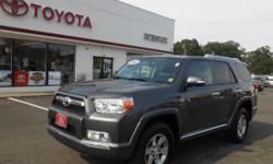 2011 TOYOTA 4RUNNER SR5 - EXTERIOR GRAY - INTERIOR GRAY CLOTH - SUNROOF - ALLOY WHEELS - REMOTE START - CERTIFIED -
Our Location is: Interstate Toyota Scion - 411 Route 59, Monsey, NY, 10952
Disclaimer: All vehicles subject to prior sale. We reserve the