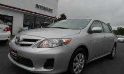 2011 TOYOTA COROLLA LE - EXTERIOR SILVER - CERTIFIED - PRICE TO SELL
Our Location is: Interstate Toyota Scion - 411 Route 59, Monsey, NY, 10952
Disclaimer: All vehicles subject to prior sale. We reserve the right to make changes without notice, and are