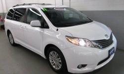 *****CarFax One Owner!****, 2.9% available, BOUGHT HERE AND SERVICED HERE!!, SERVICE RECORDS AVAILABLE, and TOYOTA CERTIFIED.Sienna XLE, Toyota Certified, 4D Passenger Van, 3.5L V6 SMPI DOHC, FWD, Leather, Your quest for a gently used van is over. This