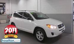 Toyota Certified, 4WD, BOUGHT HERE AND SERVICED HERE!!! CLEAN VEHICLE HISTORY....NO ACCIDENTS!, MOONROOF, NEW TIRES, ONE OWNER, Imagine yourself behind the wheel of this good-looking 2011 Toyota RAV4. Toyota Certified Pre-Owned means you not only get the