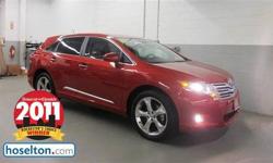 AWD, BOUGHT HERE AND SERVICED HERE!!!!!, And ONE OWNER. Red Hot! The Hoselton Automall Advantage! Want to stretch your purchasing power? Well take a look at this outstanding 2011 Toyota Venza. Climb into this fantastic Venza, knowing that it will always