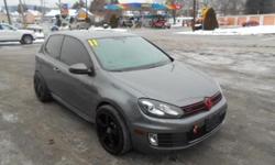 ***CLEAN VEHICLE HISTORY REPORT***, ***PRICE REDUCED***, and HEATED SEATS, SUNROOF AND AFTER MARKET EXHAUST. 2D Hatchback, 2.0L I4 TSI DOHC 16V Turbocharged, and Gray. This handsome-looking 2011 Volkswagen GTI carries a whole mess of cargo in its hatch