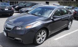 You've never felt safer than when you cruise with anti-lock brakes, a backup camera, blind spot sensors, BLIS Blind Spot Information System, downhill assist control and stability control in this 2012 Acura TL ADVANCE AW. It has a 3.70 liter 6 CYL. engine.