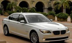 Hassel BMW Mini presents this CARFAX 1 Owner 2012 BMW 7 SERIES SEDN with just 8852 miles. Represented in DARK GRAPH MET II and complimented nicely by its BLACK NAPPA LEATHER interior. Recently reduced to $66489. Options and Safety Features: Nicely