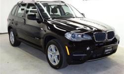 BMW Certified, GREAT MILES 33,509! Jet Black exterior. iPod/MP3 Input, Premium Sound System, Onboard Communications System, Dual Zone A/C, Keyless Start, Turbo, Alloy Wheels, Overhead Airbag, Power Liftgate, All Wheel Drive. CLICK NOW!BMW X5: UNMATCHED