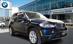 Deep Sea Blue Metallic exterior. BMW Certified, ONLY 28,956 Miles! Sunroof, Heated Leather Seats, Panoramic Roof, Power Liftgate, Premium Sound System, Turbo Charged, Alloy Wheels, All Wheel Drive, Overhead Airbag. SEE MORE!======BMW X5: UNMATCHED