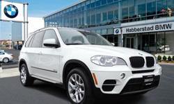 BMW Certified. Alpine White exterior, 35i Premium trim. Heated Leather Seats, Sunroof, Panoramic Roof, Power Liftgate, Premium Sound System, All Wheel Drive, Alloy Wheels, Turbo Charged, Overhead Airbag. CLICK ME!======BMW X5: UNMATCHED DEPENDABILITY: